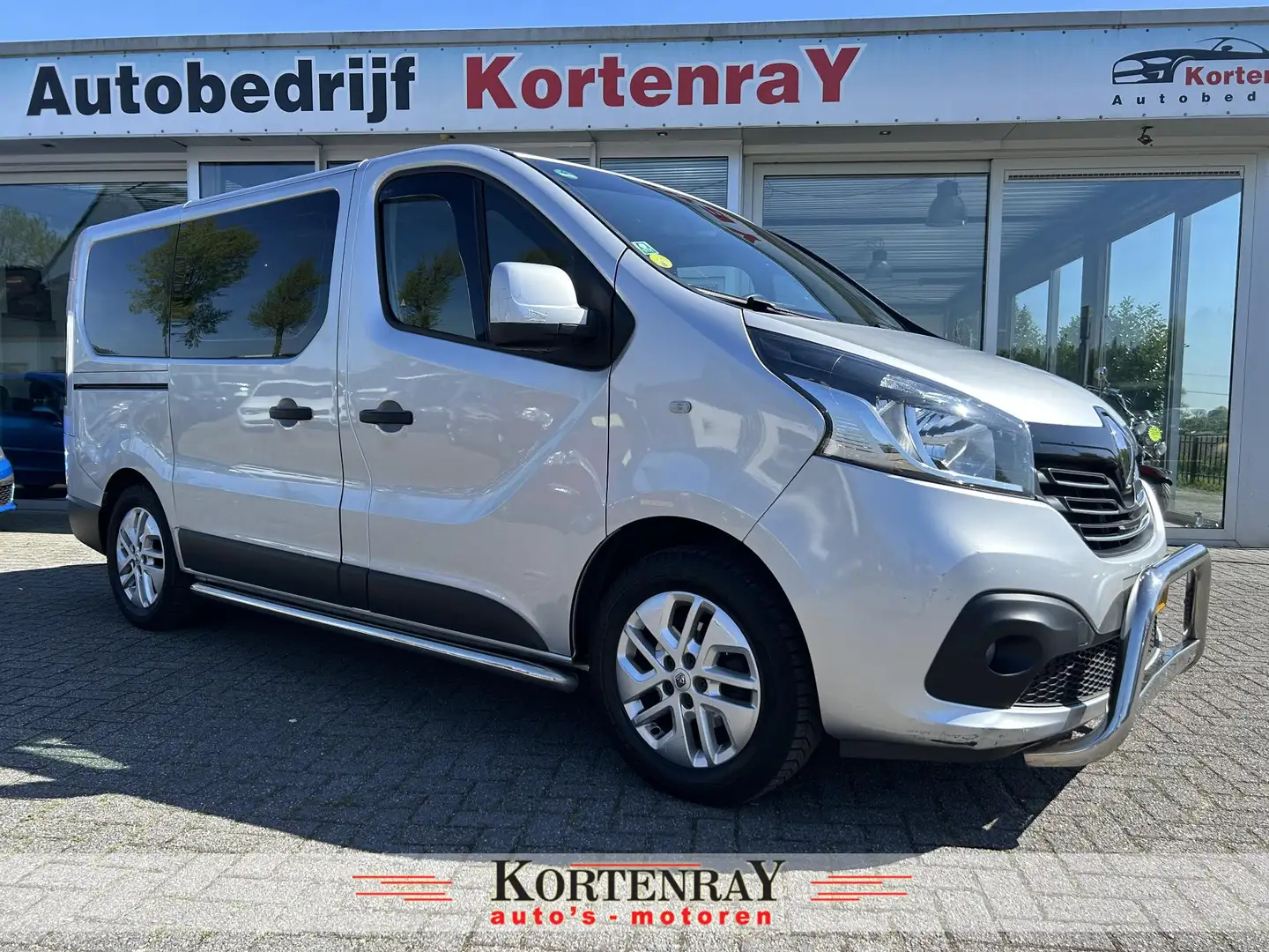 Renault Trafic 1.6 dCi T27 L1H1 Turbo2 Energy airco/dubbel cabine Grijs - 1