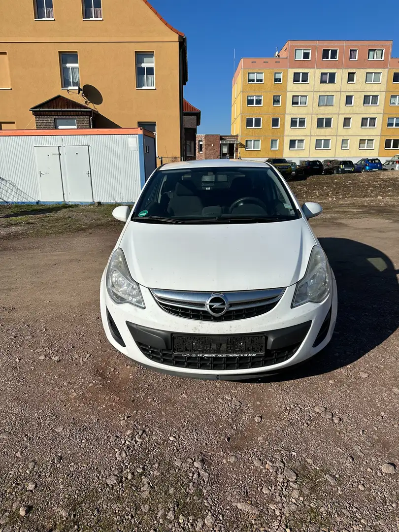 Opel Corsa 1.2 16V (ecoFLEX) Selection Blanc - 1