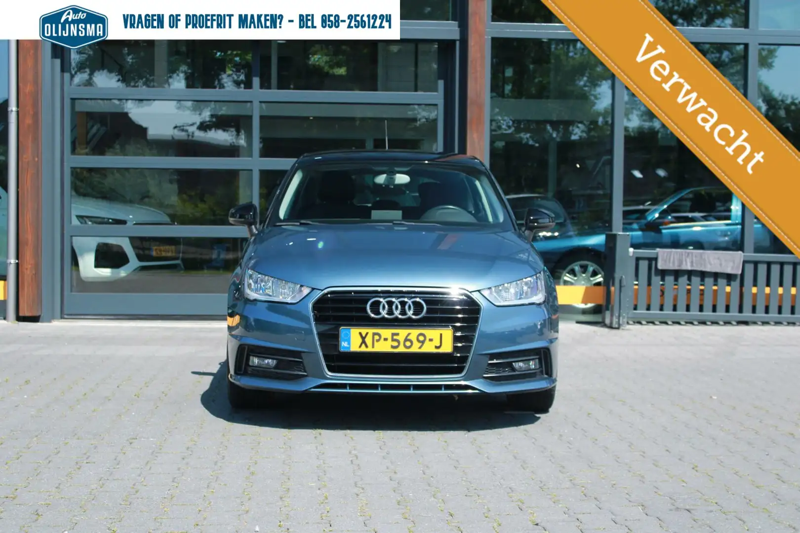 Audi A1 Sportback 1.0 TFSI S Line Blauw - 2