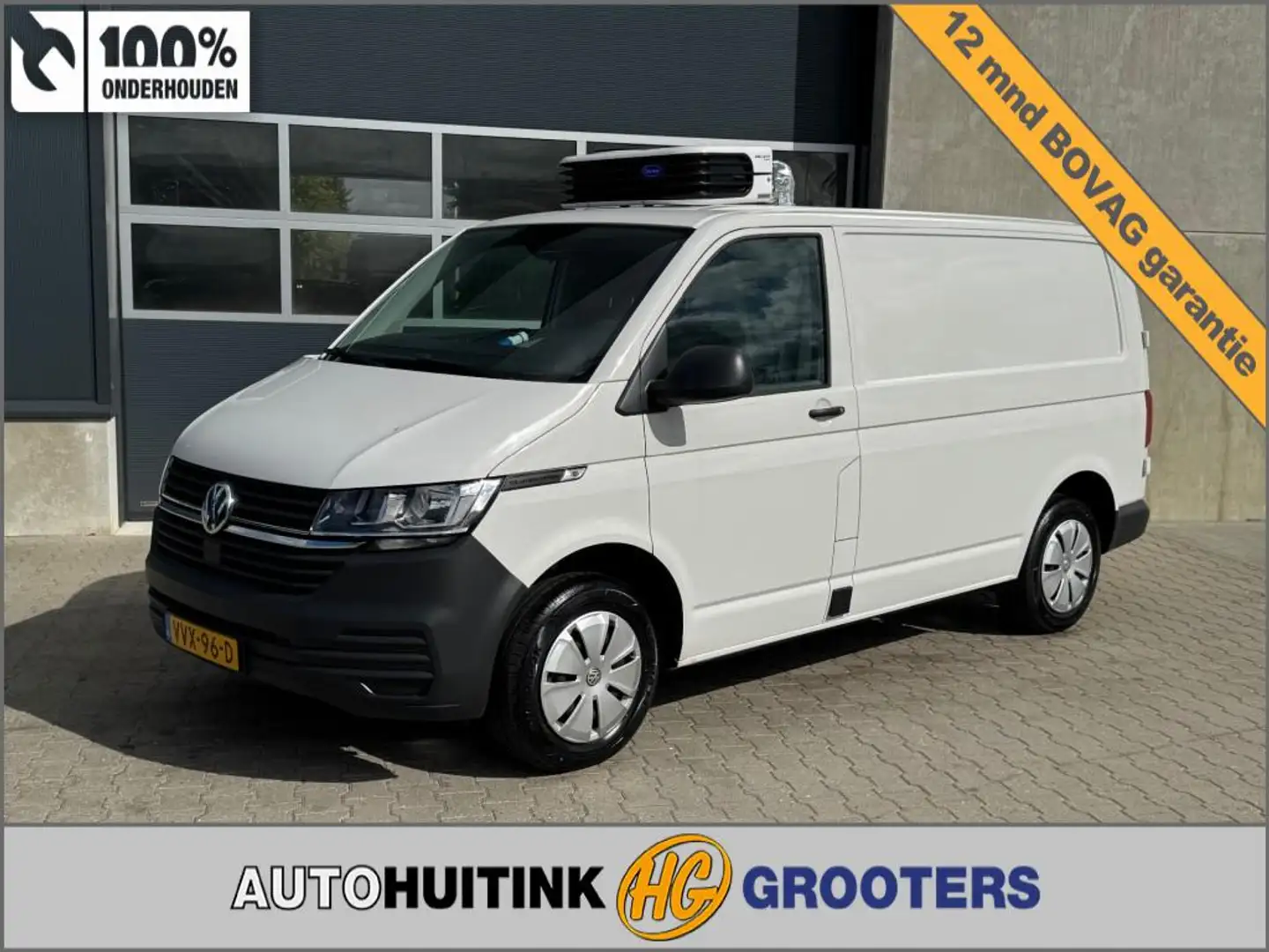 Volkswagen T6 Transporter Transporter 2.0TDI 150 pk L1H1 - Koelwagen - Dag/n Blanc - 1