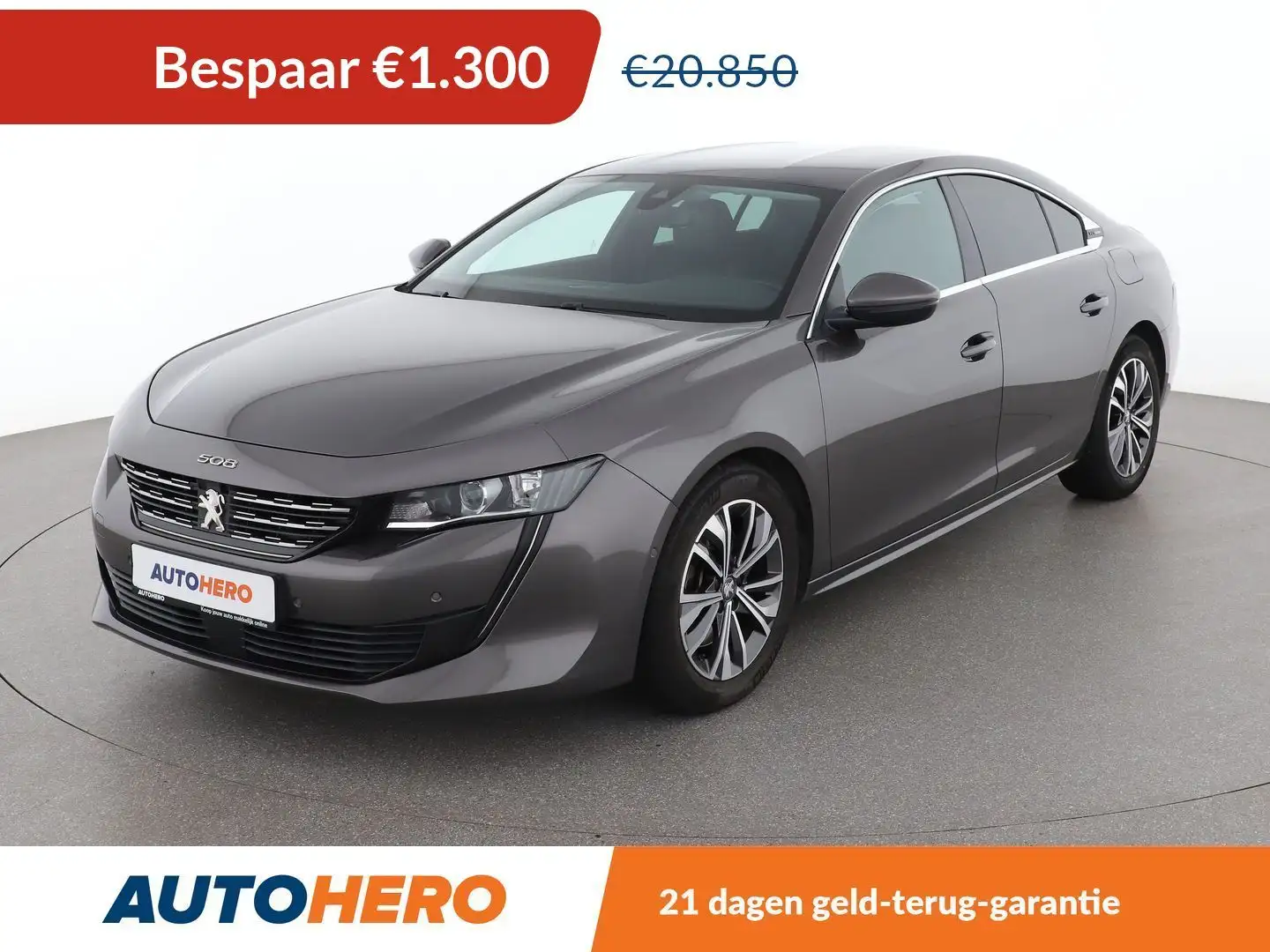 Peugeot 508 1.6 Hybrid Allure Pack Grijs - 1