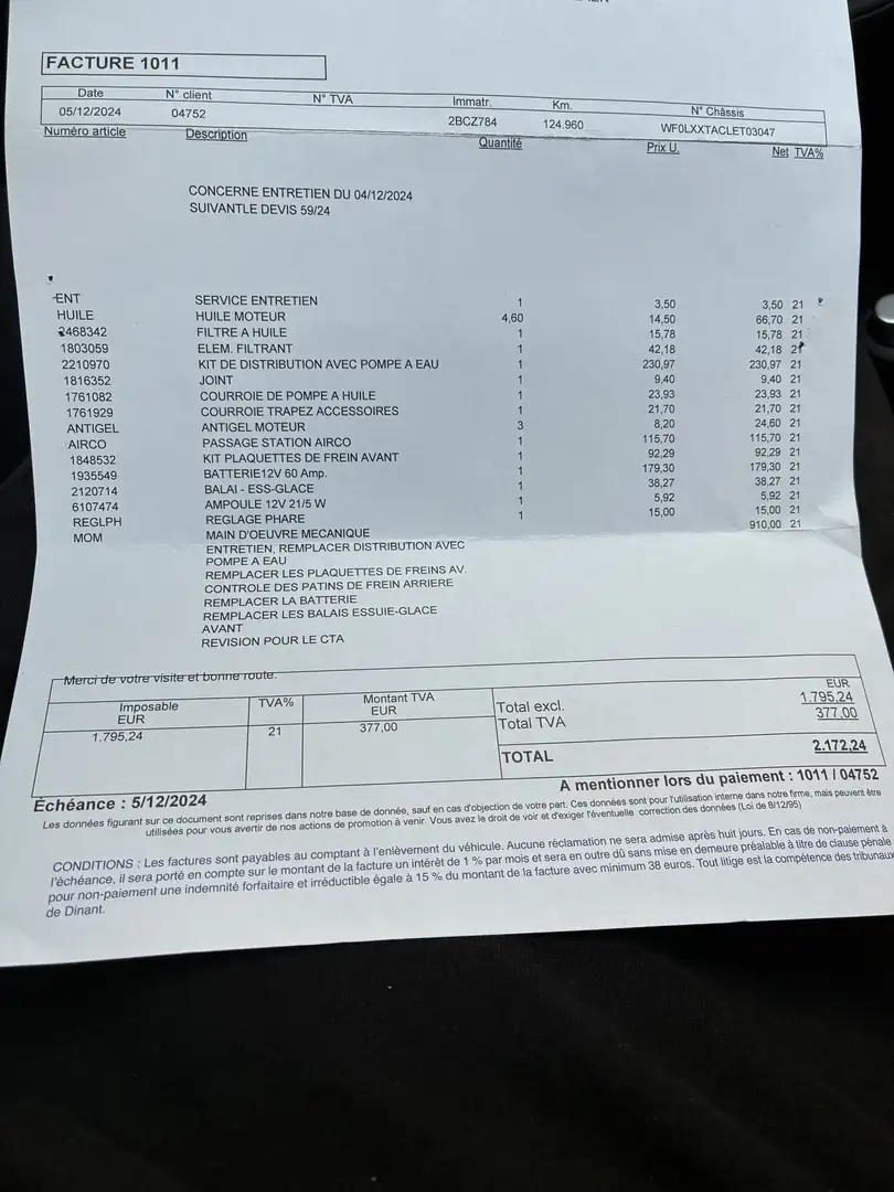 Ford Tourneo Courier 1.0 EcoBoost 100 Ambiente - 1