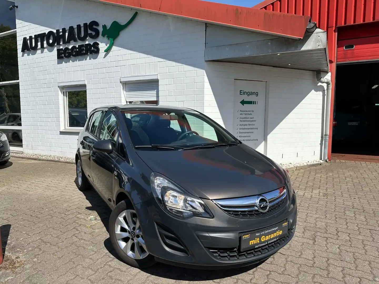 Opel Corsa D Active/5TRG/KLIMA/LMF/TEMP/S+W R. Gris - 1