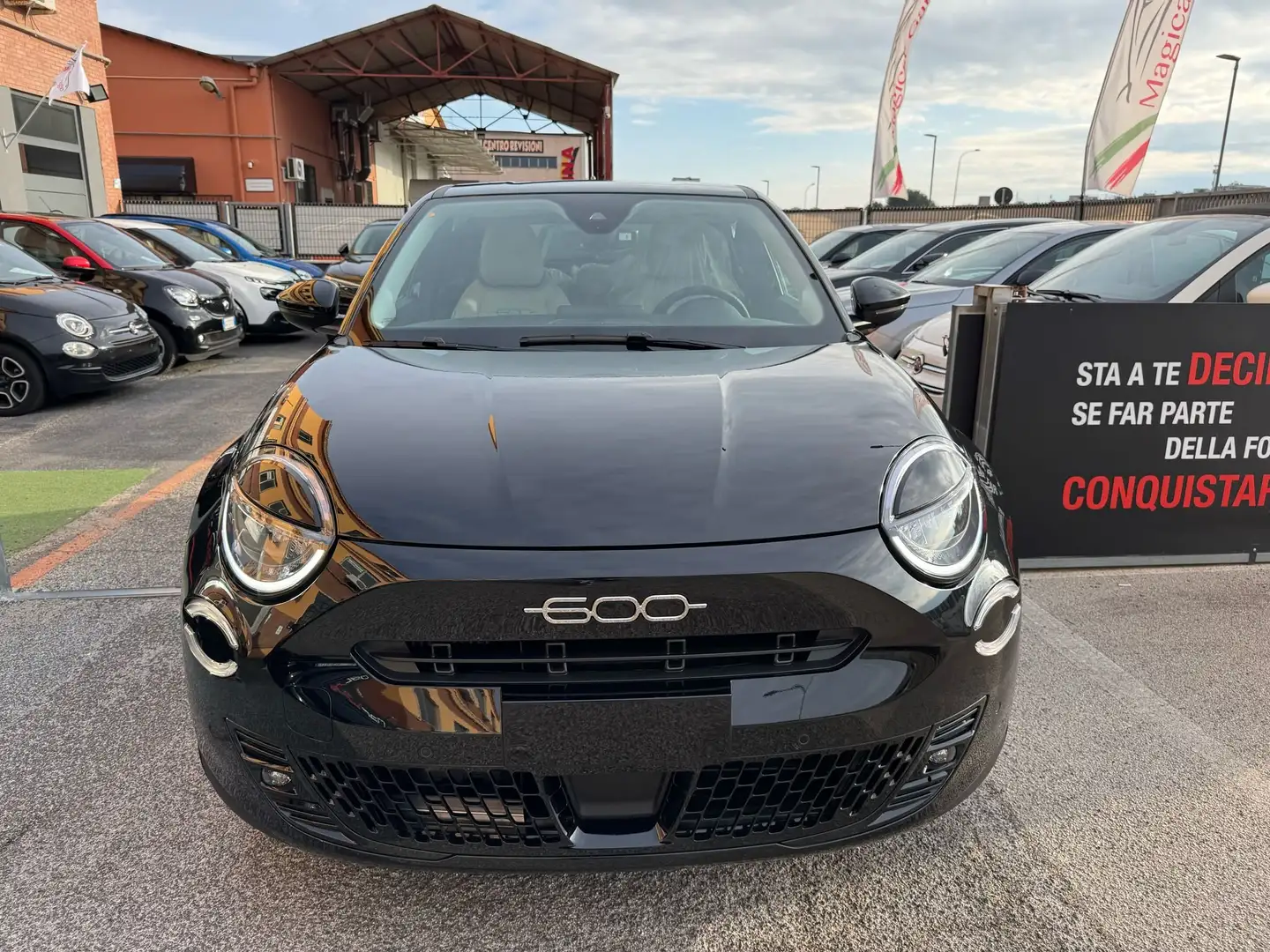 Fiat 600 1.2 hybrid La Prima 110cv auto Nero - 2