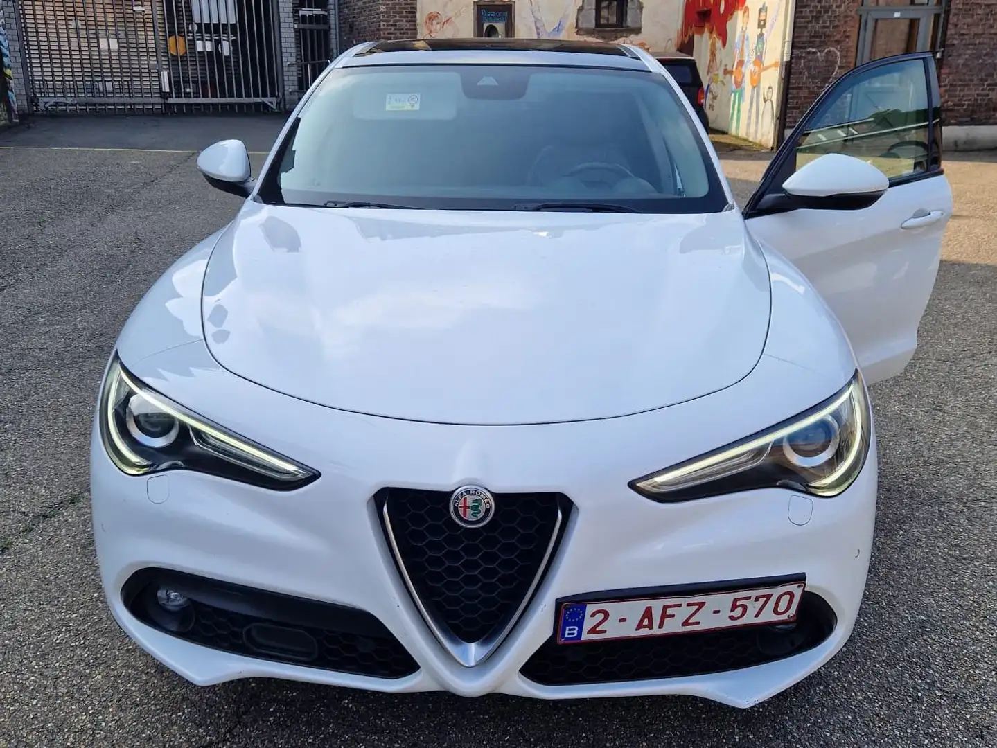 Alfa Romeo Stelvio Stelvio 2.2 JTD AWD Super Blanc - 1