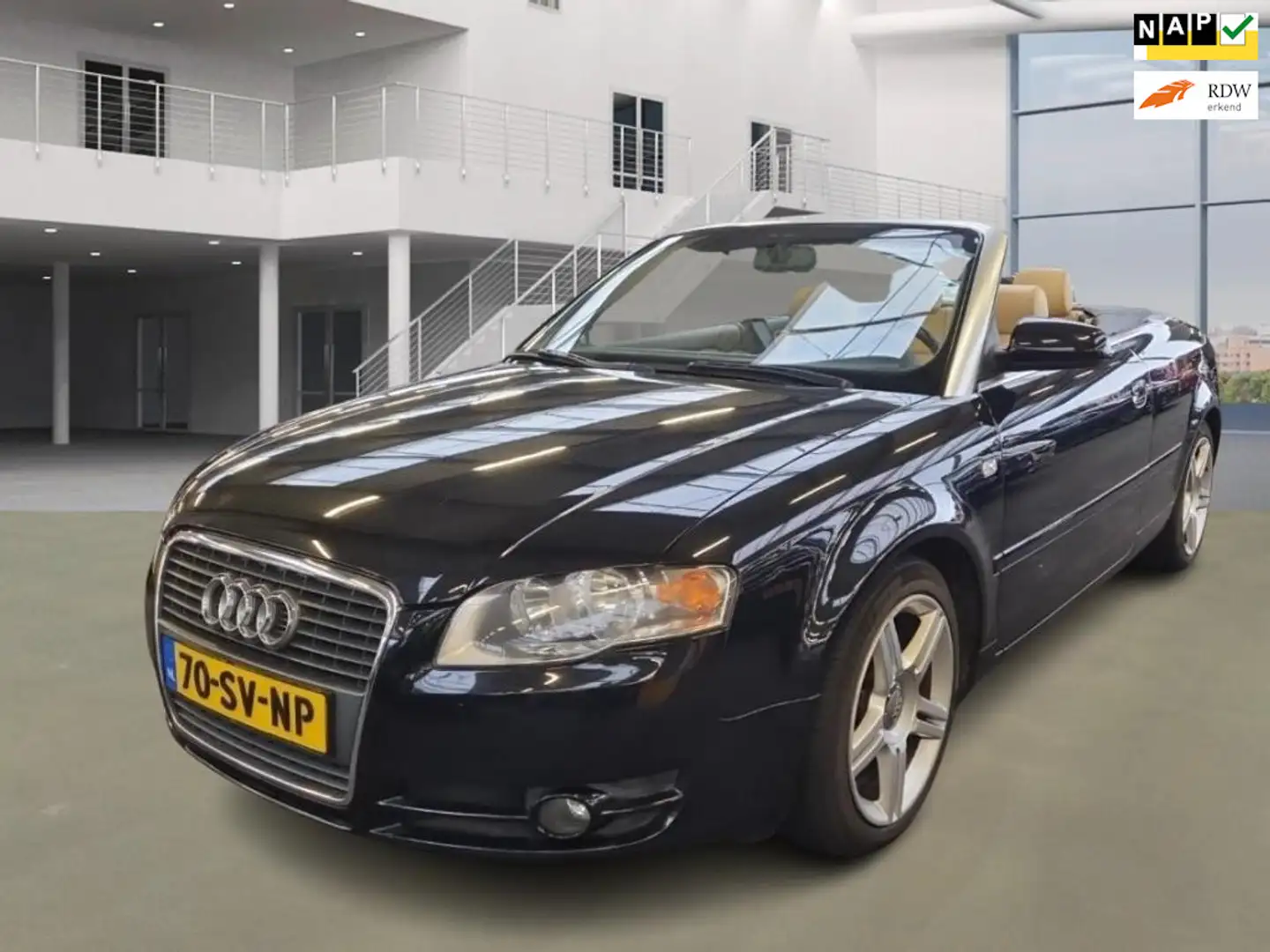 Audi A4 Cabriolet 1.8 Turbo Pro Line Siyah - 1