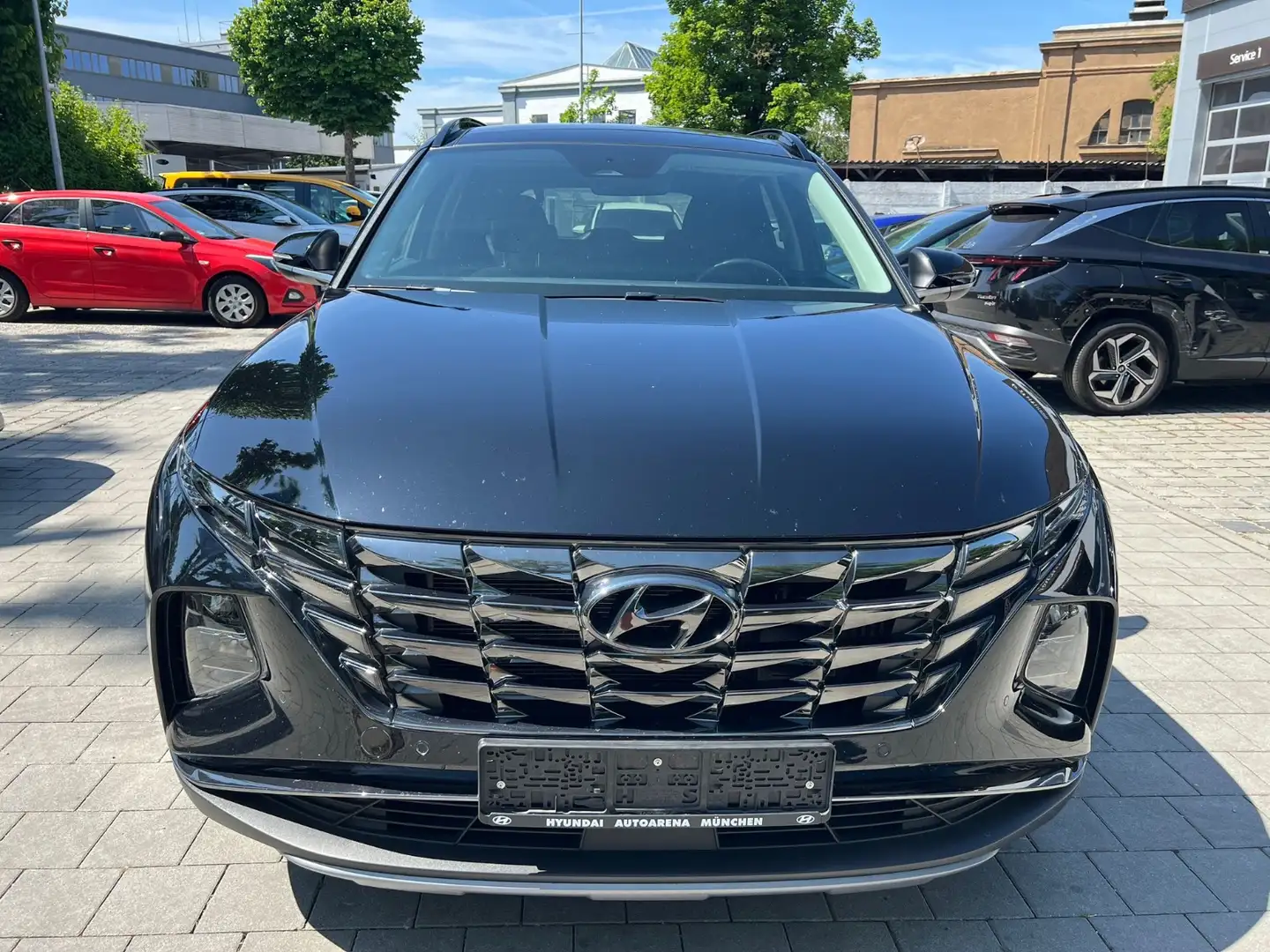 Hyundai TUCSON 1.6 T-GDI Trend Pano SpurH LM Navi Nero - 2