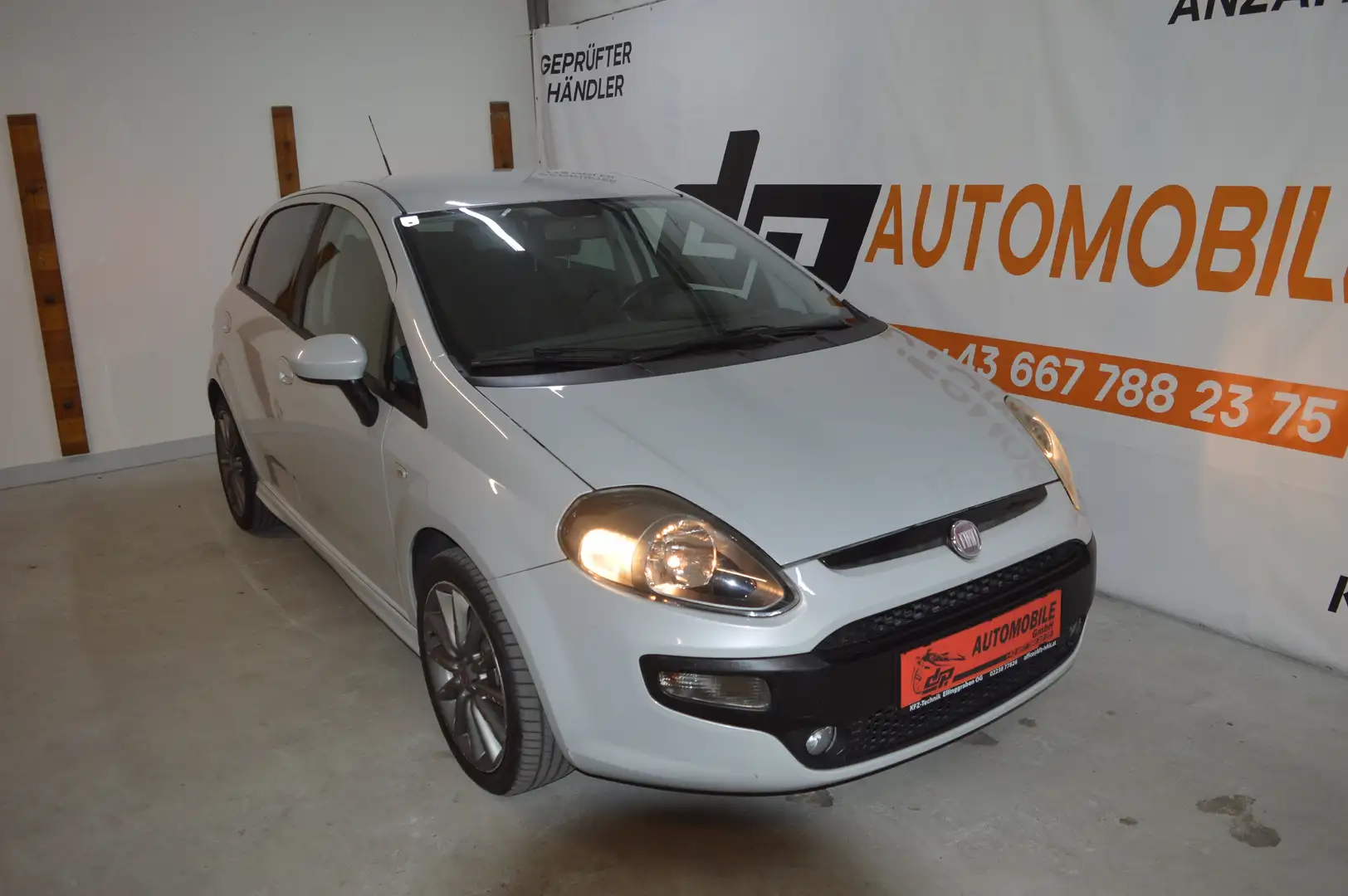 Fiat Punto Evo 1,3 JTD Mje **1.Besitz**Pickerl neu**Formula** Weiß - 1