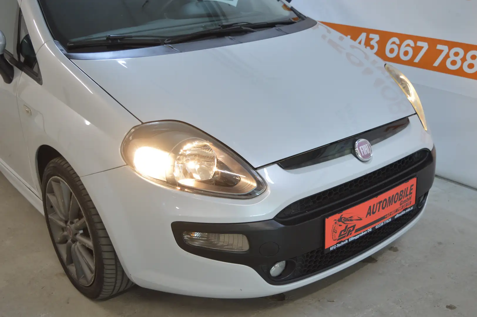 Fiat Punto Evo 1,3 JTD Mje **1.Besitz**Pickerl neu**Formula** Weiß - 2