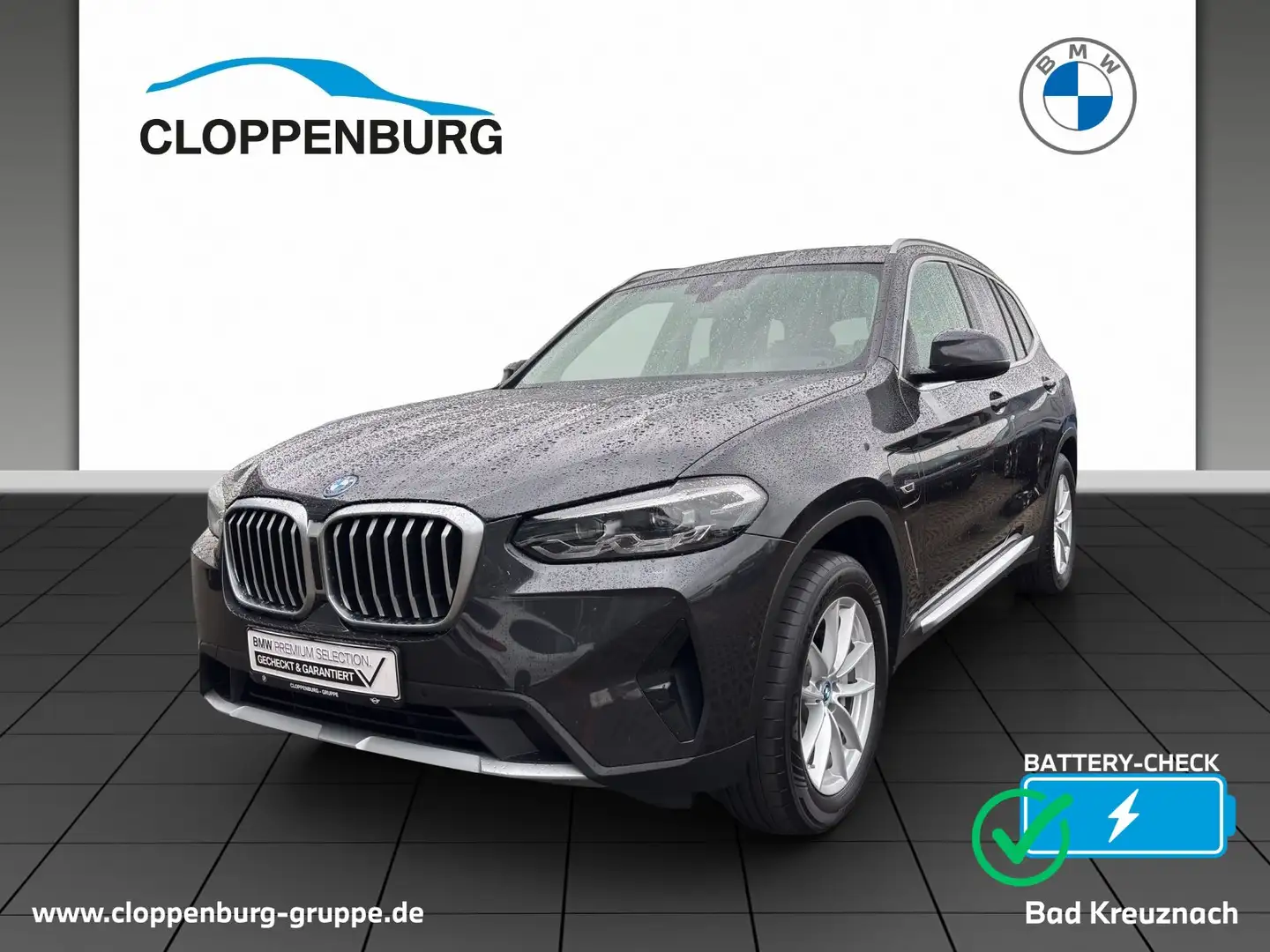 BMW X3 xDrive30e Advantage Navi+SHZ+HiFi+Spurass. Schwarz - 1