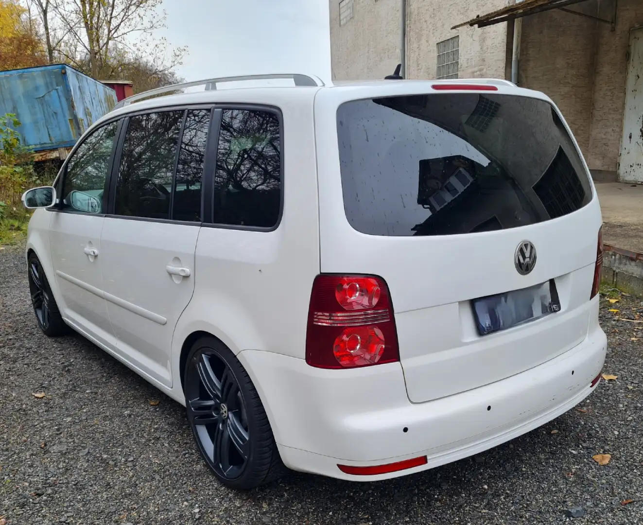 Volkswagen Touran R-Line 1T2 Tuning 19 Zoll Weiß - 2