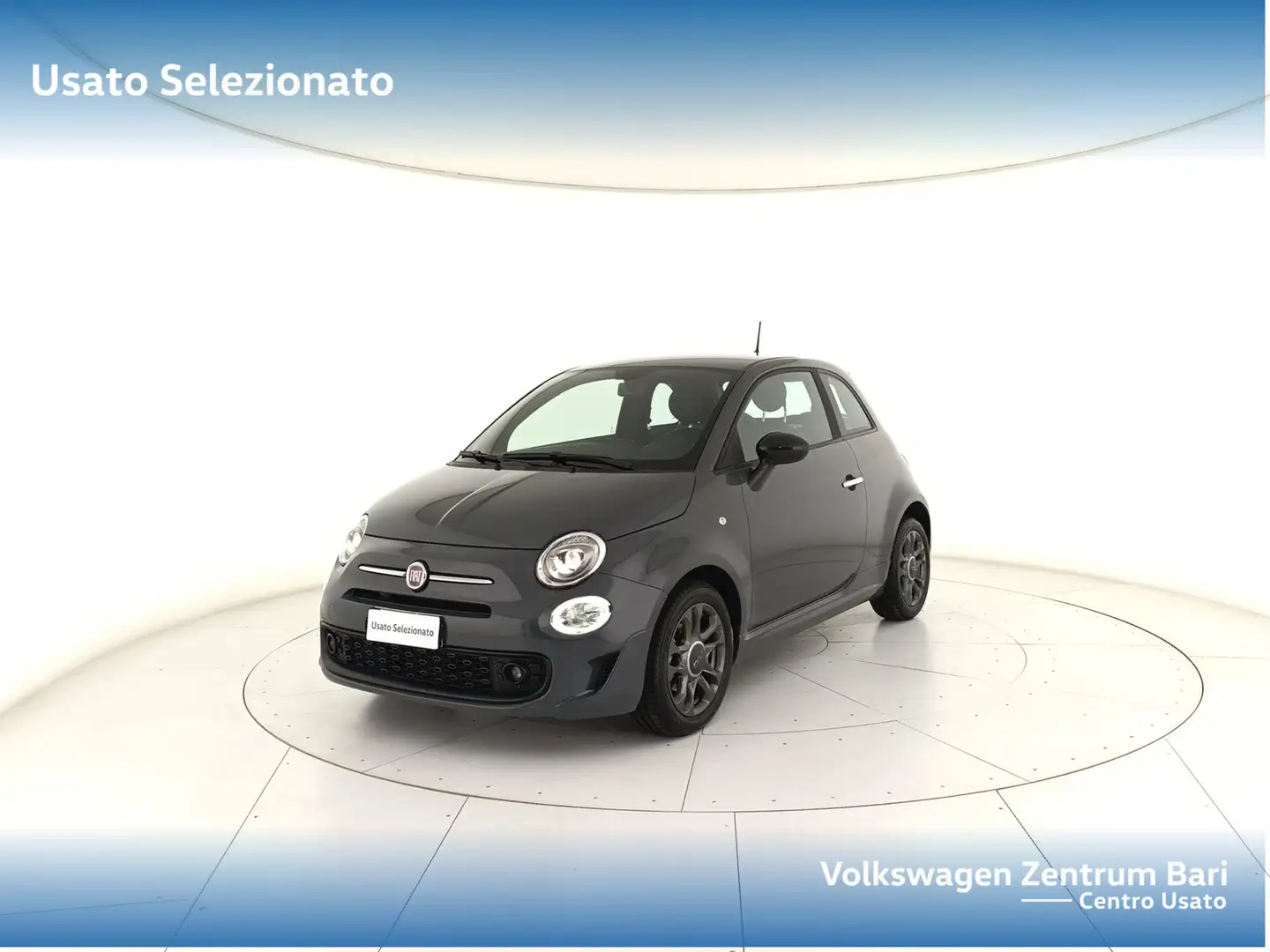 Fiat 500 1.0 hybrid connect 70cv Grijs - 1