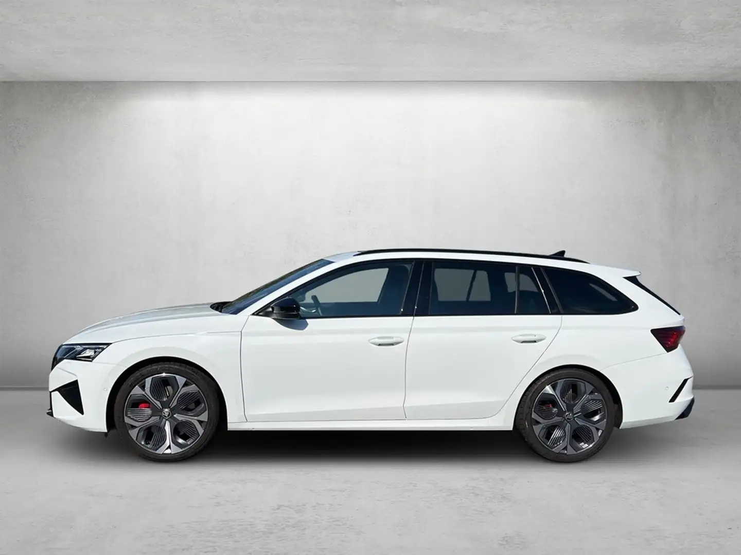 Skoda Octavia Combi RS DSG 2.0 TSI 195 kW RS Weiß - 2