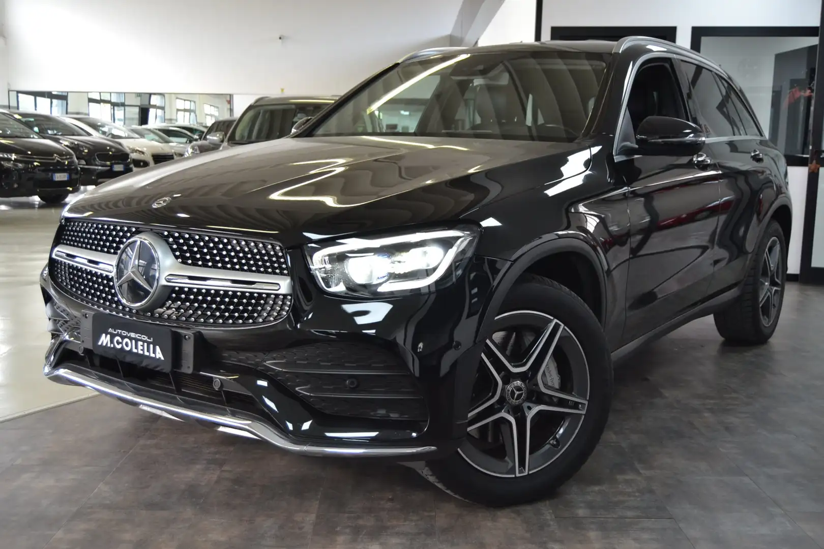 Mercedes-Benz GLC 220 D Sport 4matic Auto/FullLED/Navi/Pelle/KmDoc Schwarz - 1