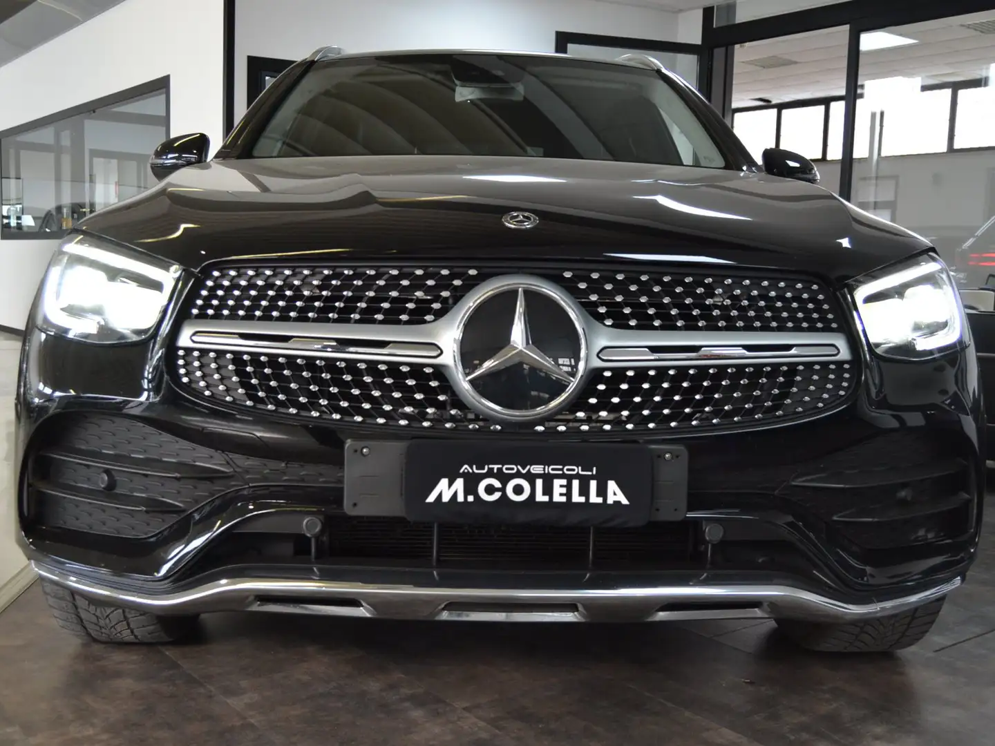 Mercedes-Benz GLC 220 D Sport 4matic Auto/FullLED/Navi/Pelle/KmDoc Schwarz - 2