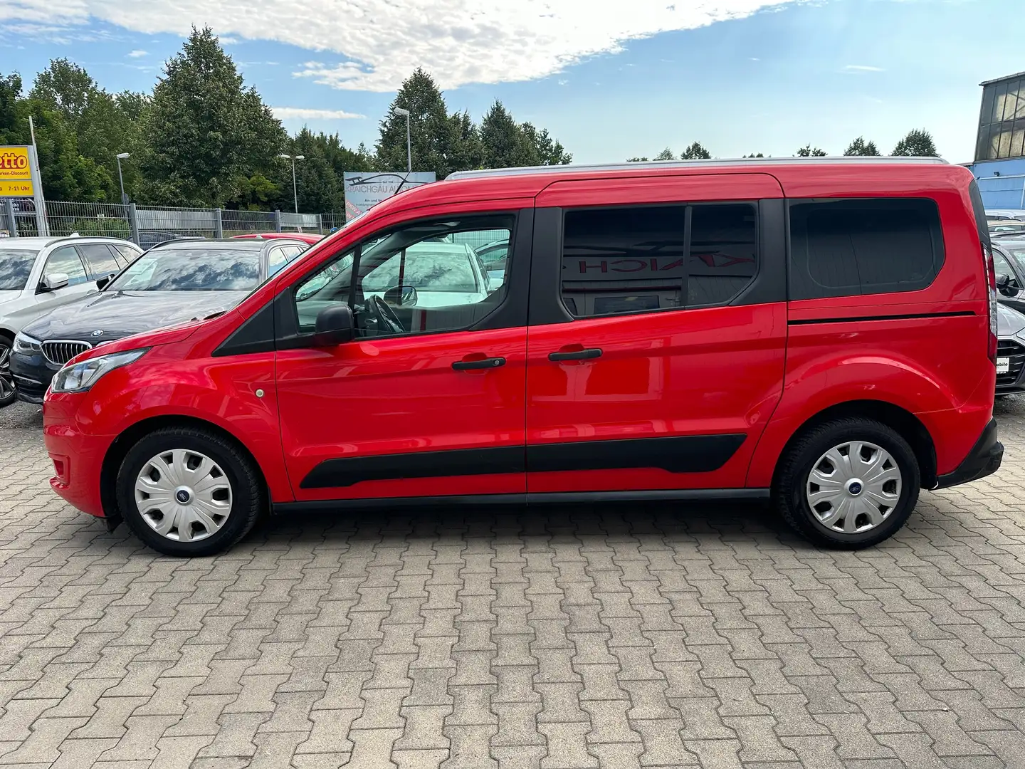 Ford Transit Connect 1.5 EcoBlue L2-Maxi*7-Sitze*Kamera*Navi*Klima*Park Roşu - 2