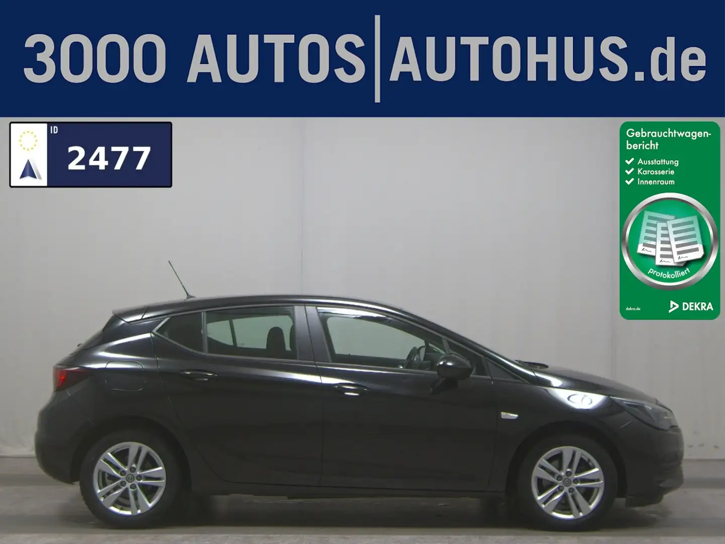 Opel Astra 1.2 Turbo Edition LED RFK PDC Shz Noir - 1