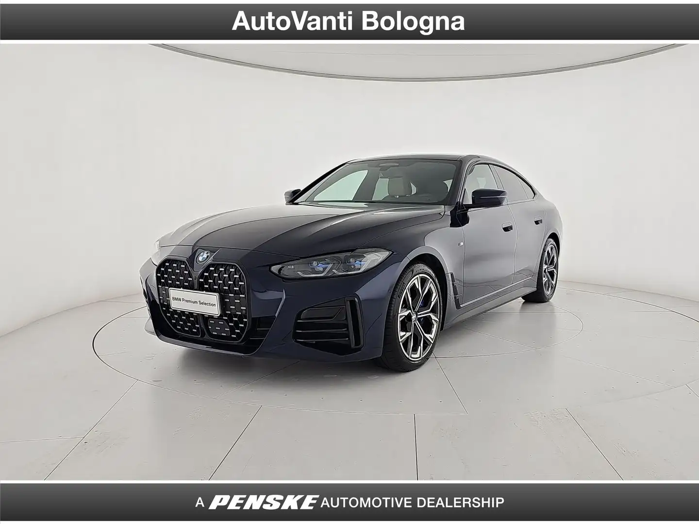BMW 420 420d xDrive 48V Msport Bleu - 1