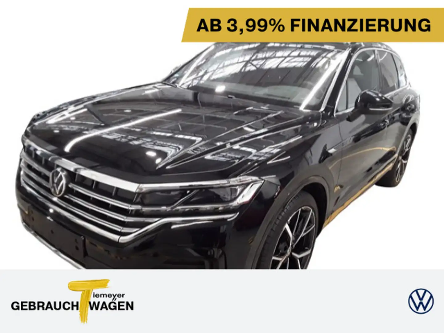 Volkswagen Touareg 3.0 TDI 4M R-LINE LM22 PANO LUFT 4WS HuD Schwarz - 1