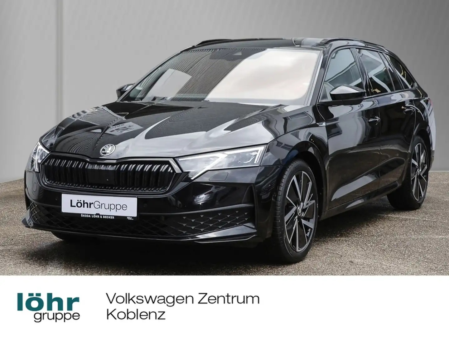 Skoda Octavia Combi 2.0 TDI DSG Sportline AHK/Navi Zwart - 1