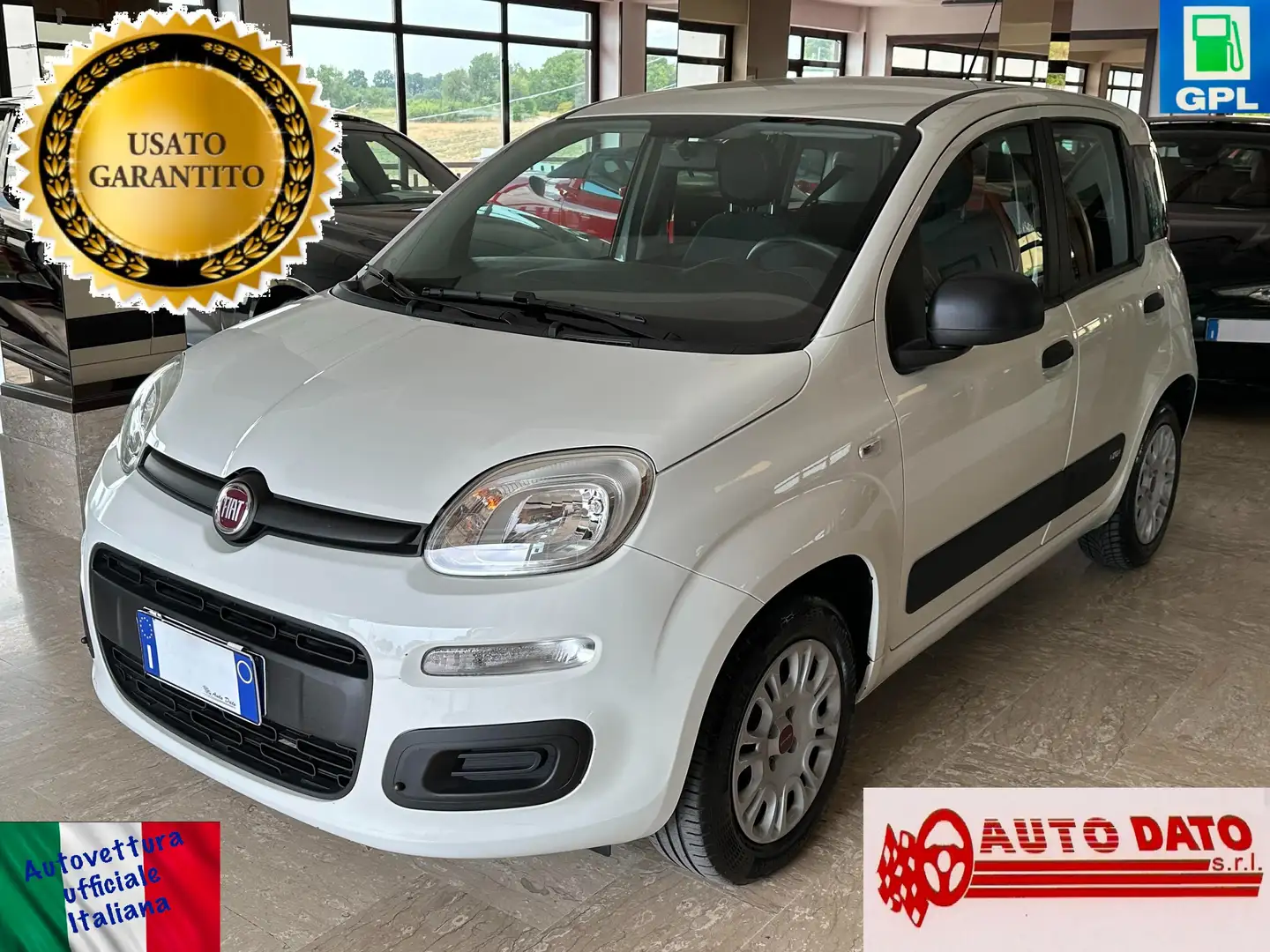 Fiat Panda New 1.2 69 cv. EasyPower EASY (Impianto GPL) Weiß - 1