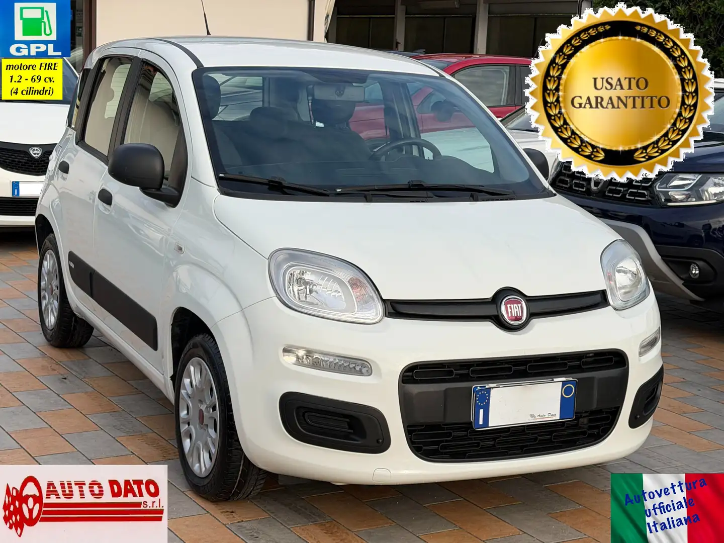 Fiat Panda New 1.2 69 cv. EasyPower EASY (Impianto GPL) Blanco - 1