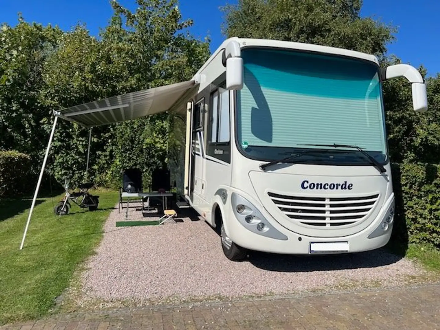 Concorde Charisma 840L 2Hd Hubbett el.Markise Top equipment Weiß - 1