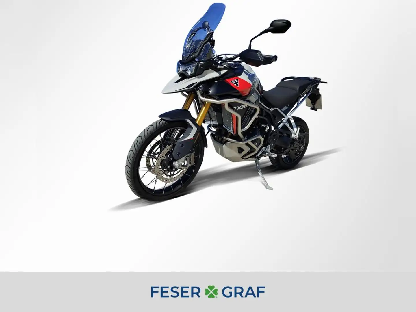 Triumph Tiger 900 Rally Pro, mit Zubehör Grijs - 1