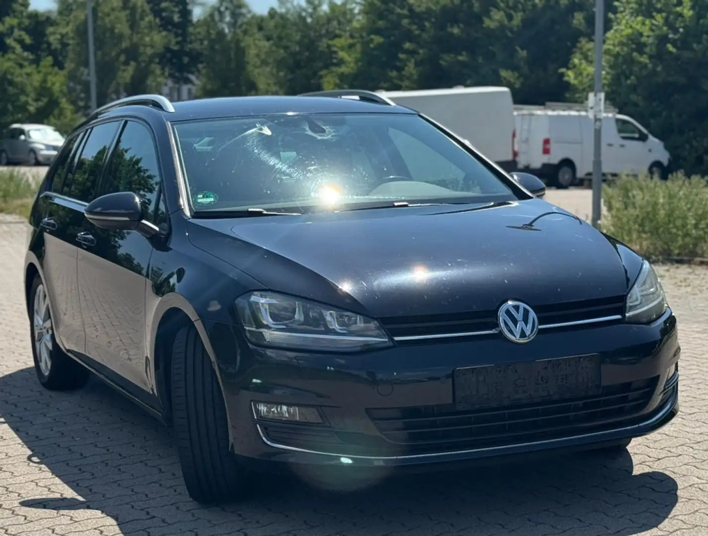 Volkswagen Golf Highline BMT 4Motion   TÜV & Inspektion NEU Zwart - 2
