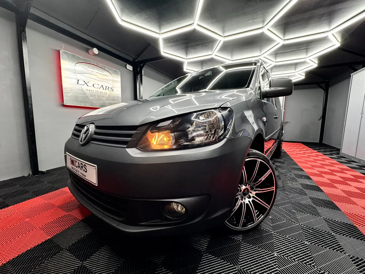 Volkswagen Caddy 🔺 Vw caddy * long châssis *état neuf 🔺 Gris - 1
