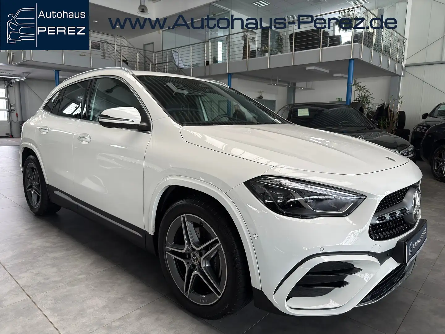 Mercedes-Benz GLA 220 d 4M AMG ADVANCED PLUS-STANDHEIZUNG-360° Blanc - 1