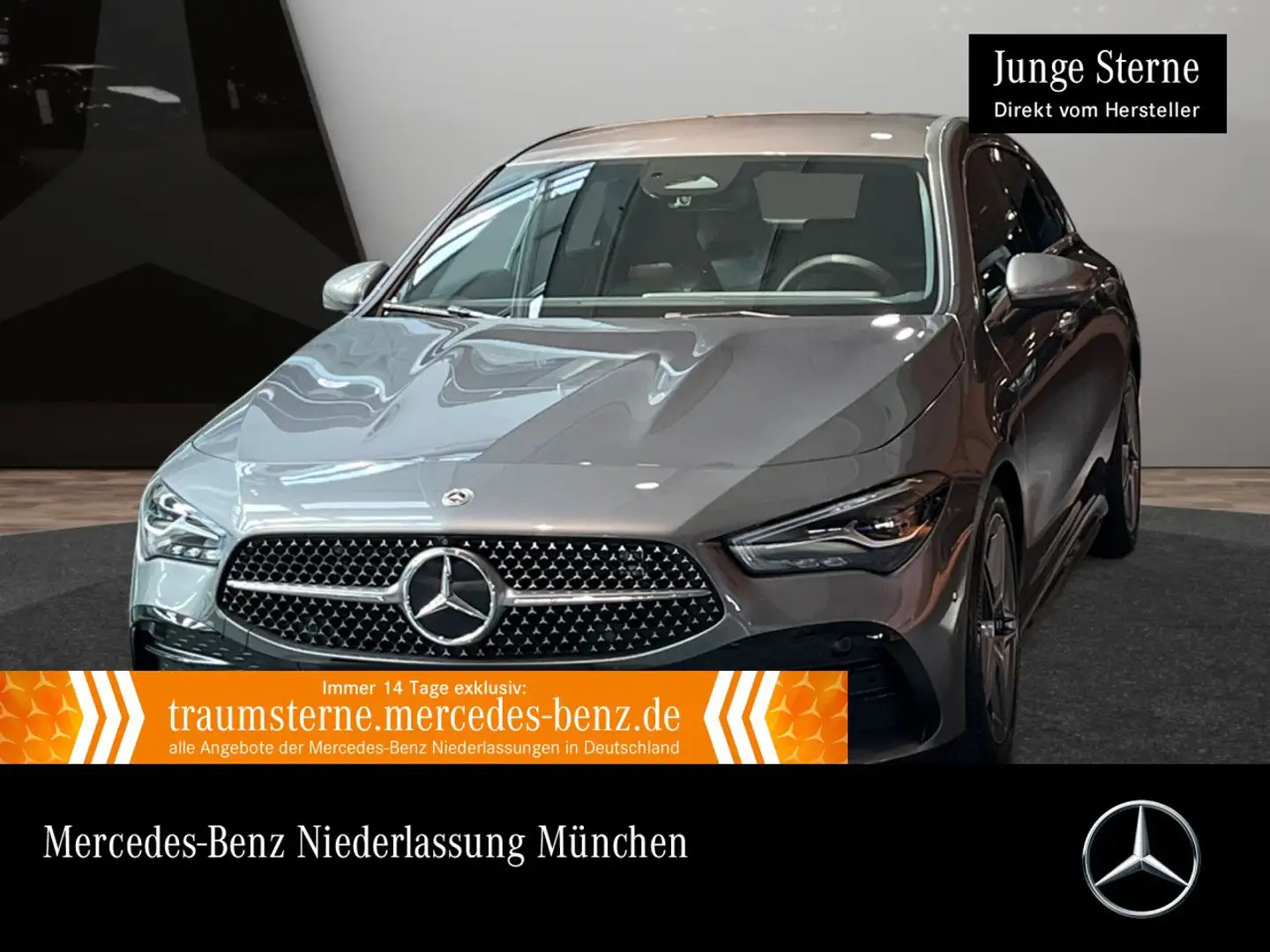 Mercedes-Benz CLA 220 d AMG+360°+LED+TOTW+KEYLESS+8G Szary - 1