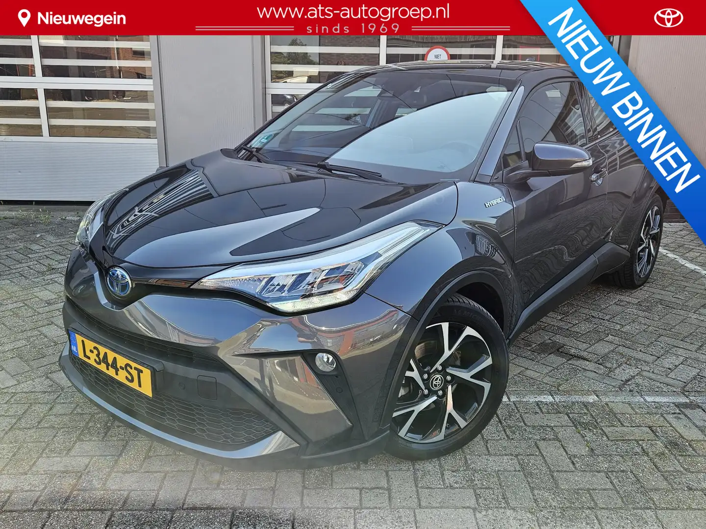 Toyota C-HR 1.8 Hybrid Dynamic 51.000 km, org NL en 1e eigenaa Gris - 1