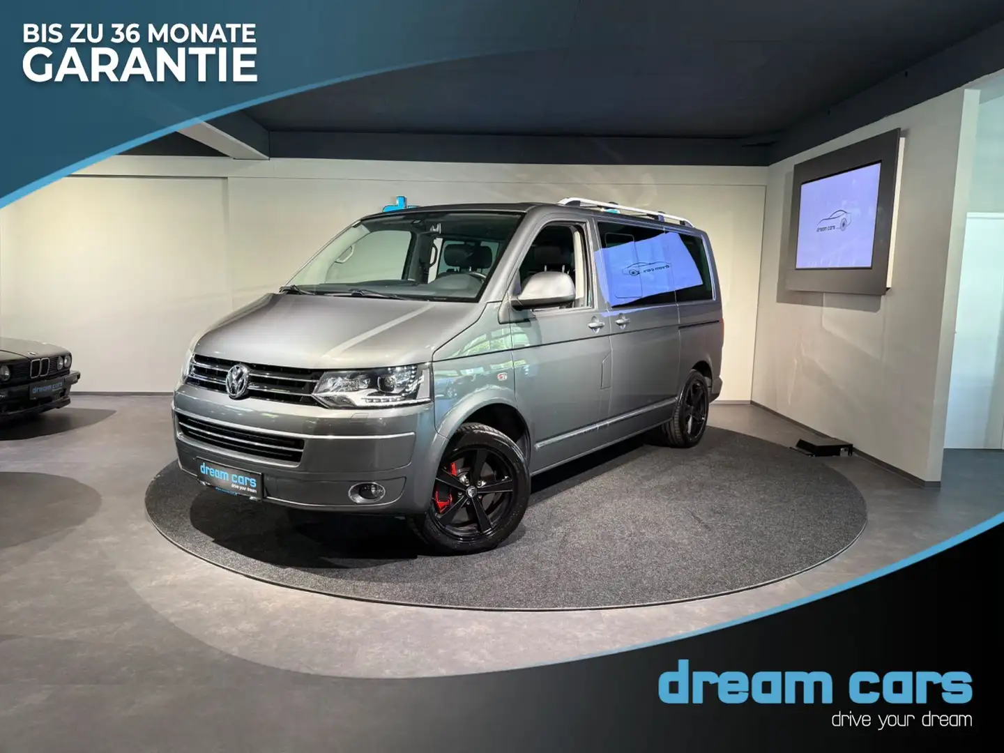 Volkswagen T5 Multivan Highline 2,0 BMT BiTDI 4motion DSG / TOP AUSTATT Gris - 1