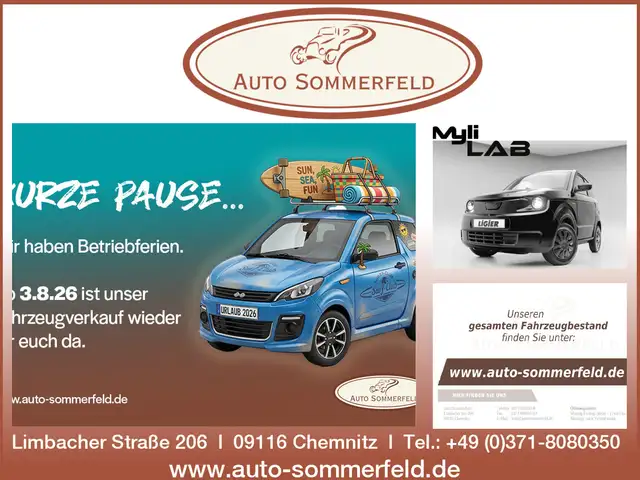 Ligier Myli LAB mit neuem Diesel Motor