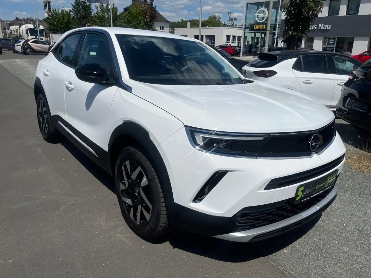 Opel Mokka 1.2 Turbo Elegance Automatik Weiß - 2