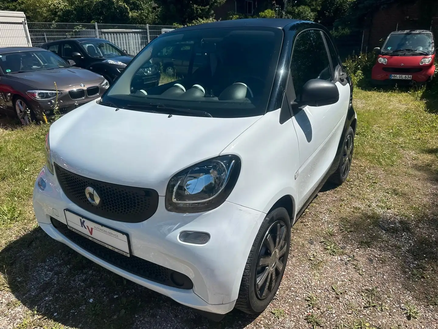 smart forTwo fortwo coupe  52kW Blanc - 1