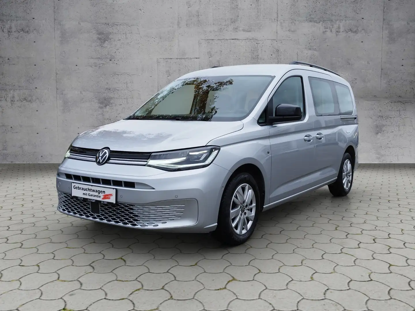 Volkswagen Caddy Life 2.0TDI DSG/Navi/StHz/LED/SHZ/ACC KLIMA LED A Silber - 2