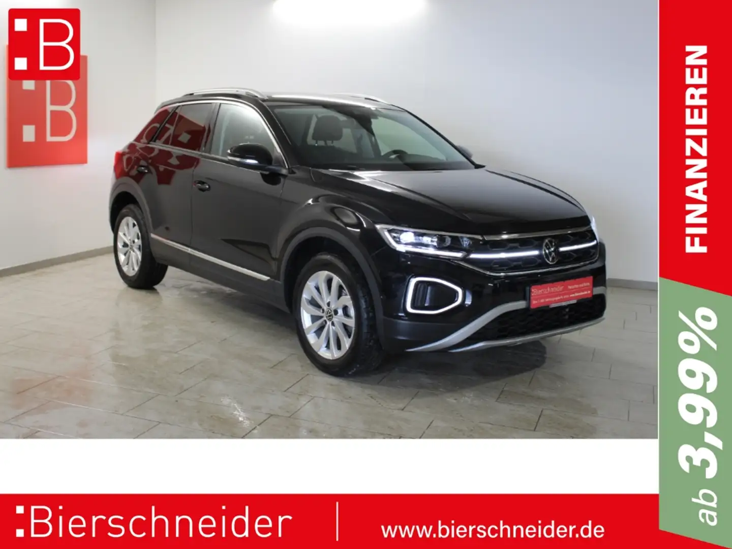 Volkswagen T-Roc 1.5 TSI Style 17 AHK STAND IQ.LIGHT Noir - 1