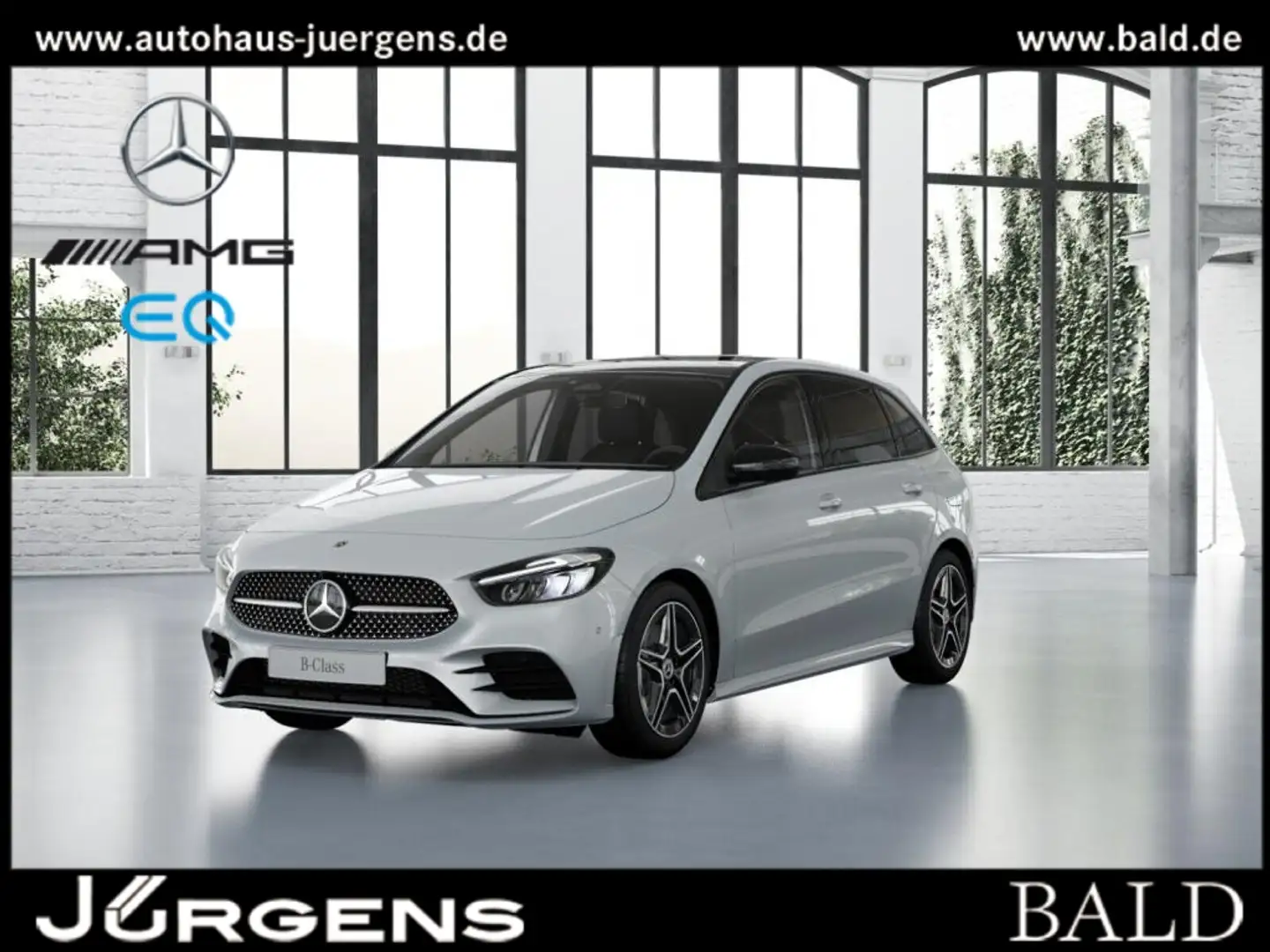 Mercedes-Benz B 250 e AMG-Sport/LED/Pano/Cam/Keyl/Ambi/18'' Blanc - 1