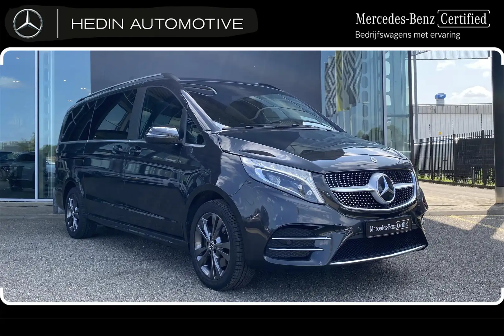 Mercedes-Benz V 300 V 300d Lang Automaat 4MATIC Dubbel Cabine | Airmat Grijs - 1