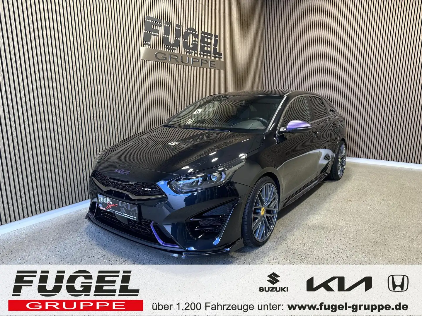 Kia ProCeed / pro_cee'd 1.6 TGDI DCT GT FUGEL SPORT UMBAU 19Z.|AGA Noir - 1