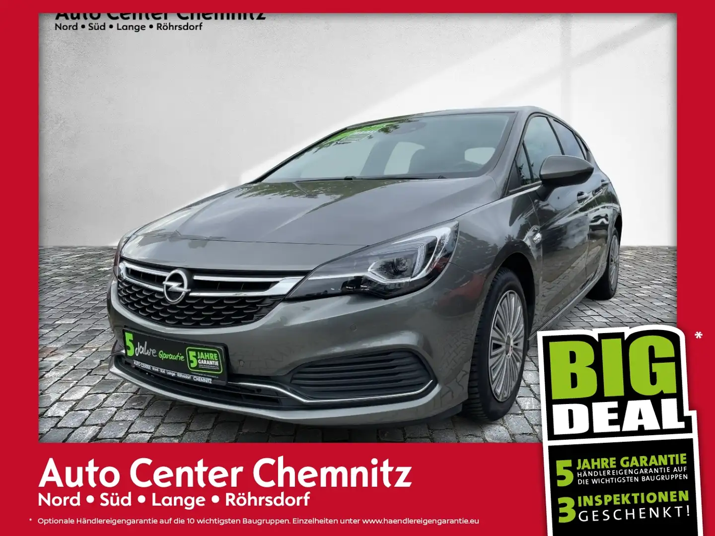 Opel Astra K 1.4 ON OPC-Line Matrix/SHZ/LHZ/PDC/Kamera Grigio - 1