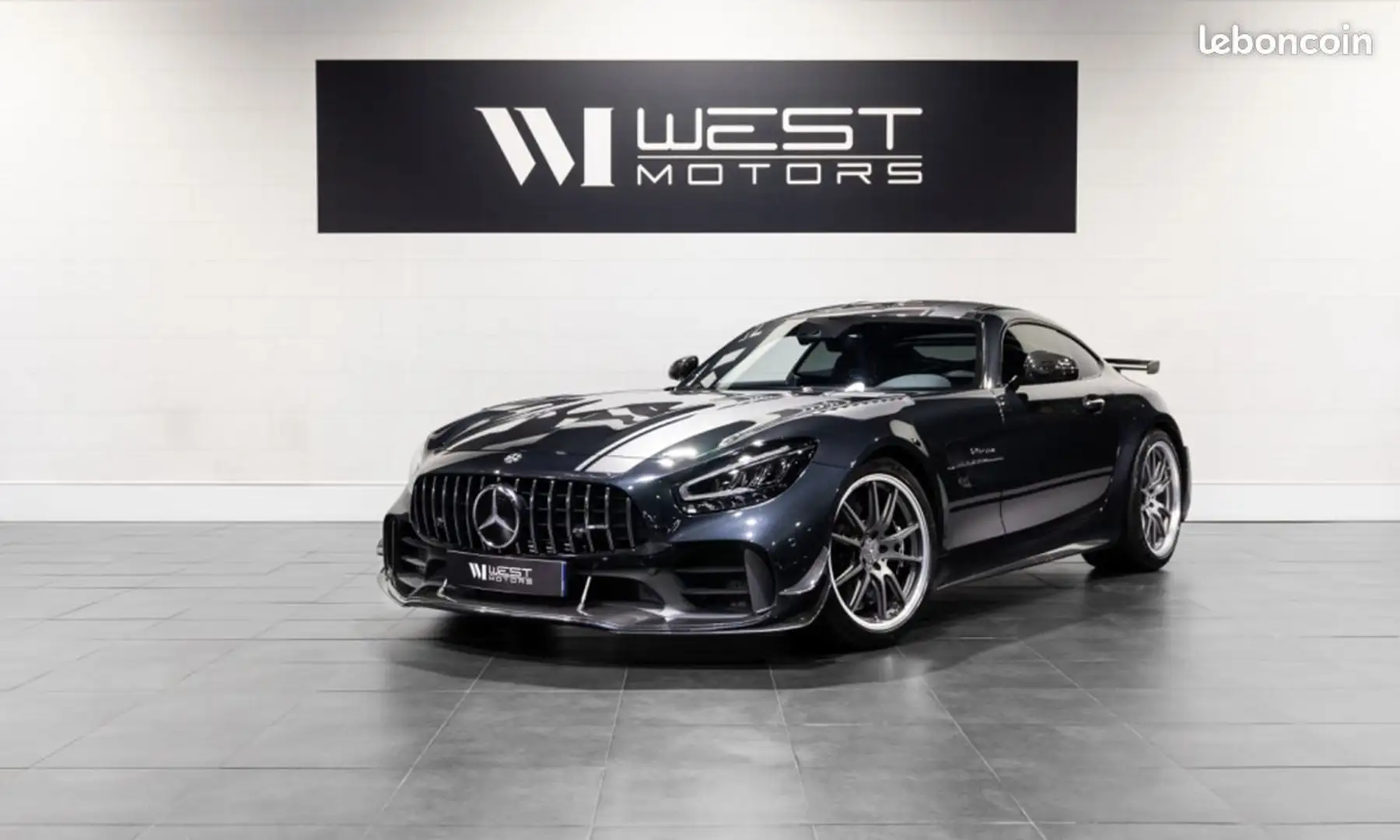 Mercedes-Benz AMG GT GT-R Pro IMMAT France 1 OF 750 Caméra av ar Carplay Burmester Céramiques 1830E-MOIS Noir - 1