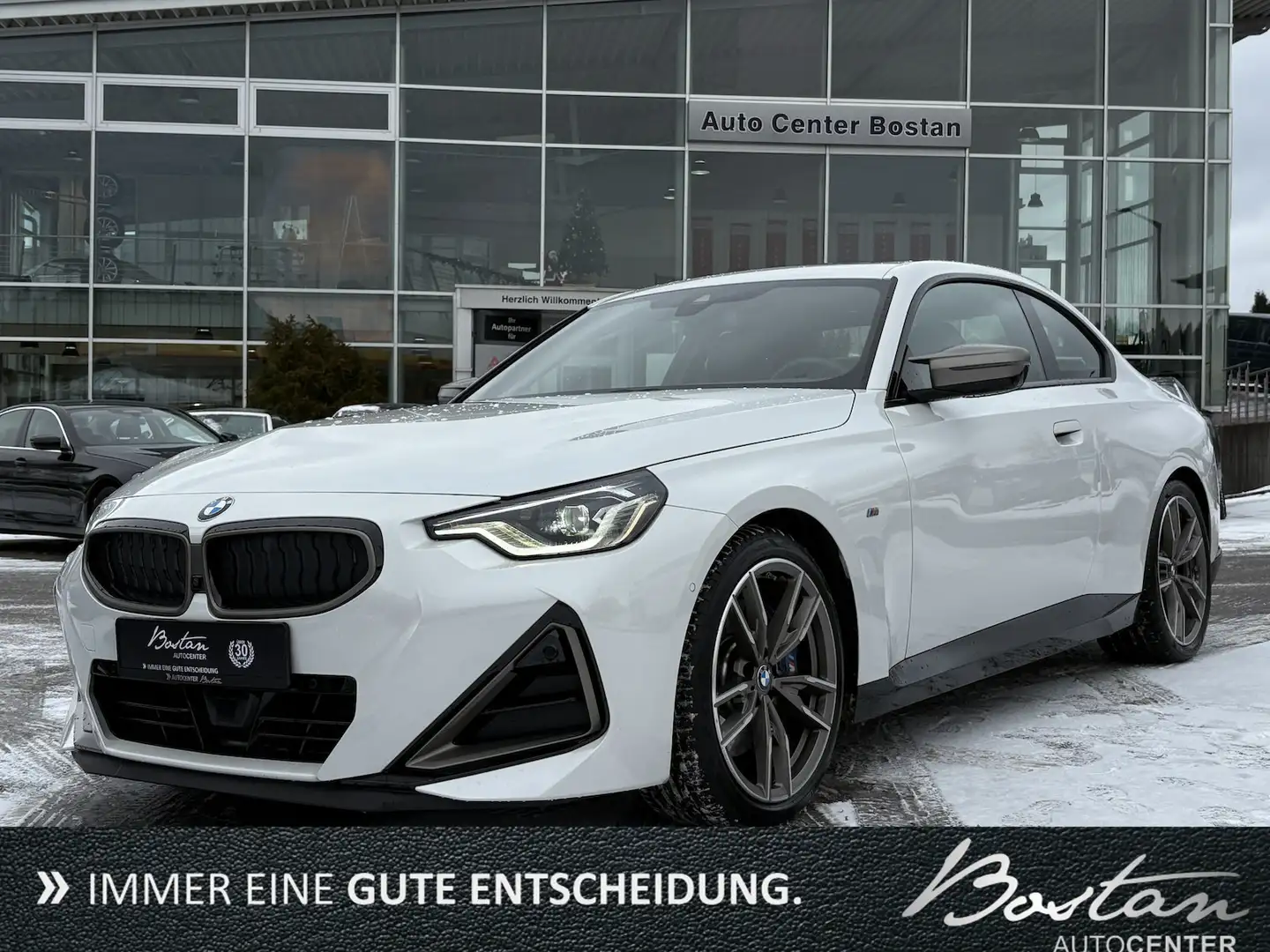 BMW 240 I 360°/NAVI/SCHIEBEDACH/PARKPAKET/1.HAND Weiß - 1