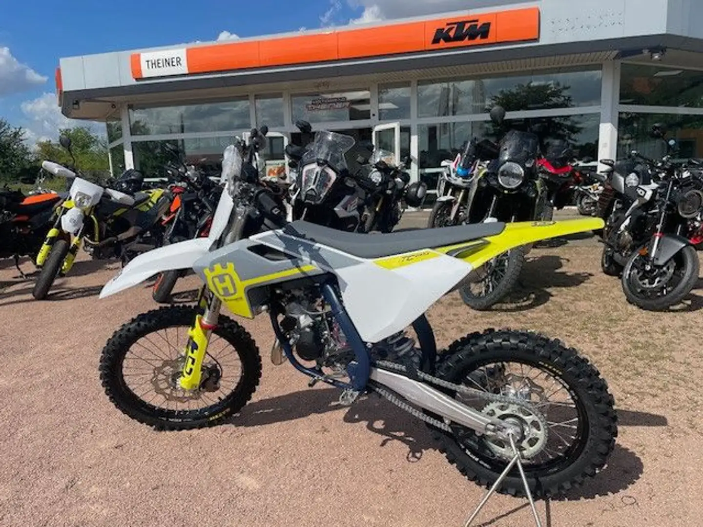 Husqvarna TC 85 MY24 White - 1