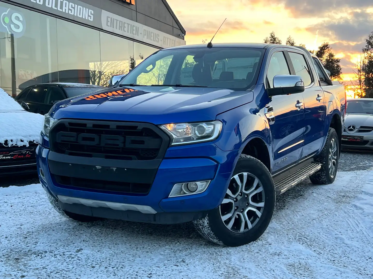 Ford Ranger 3.2D **LIMITED ** Euro6c Kék - 1