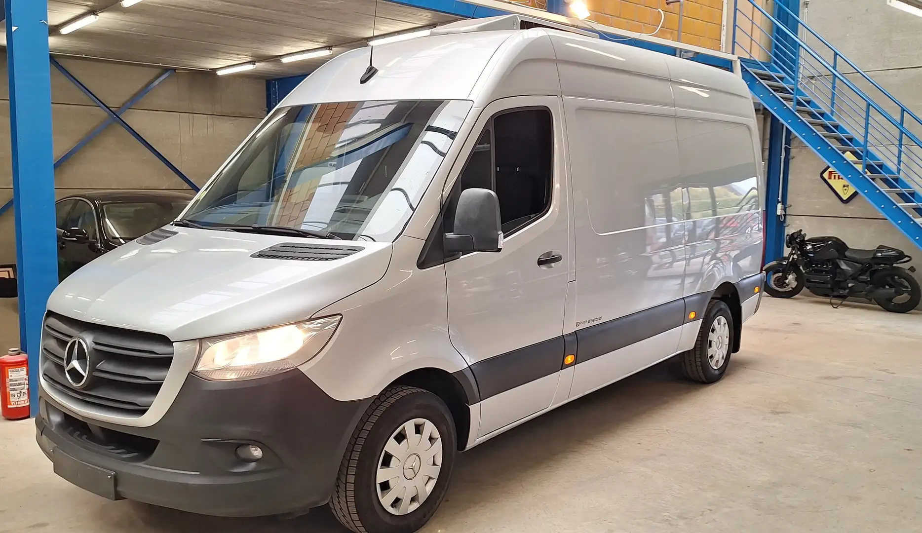 Mercedes-Benz Sprinter 319CDI-FREEZER -30°-AEROCOOL-KLIMA-7G Argent - 1