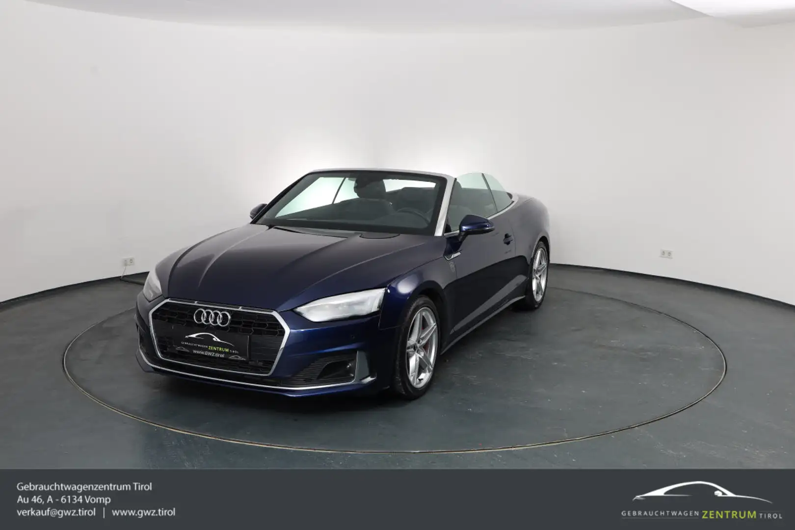 Audi A5 Cabrio 40 TFSI*LEDER*NAVI*SPORTPAKET*Top! Blau - 1