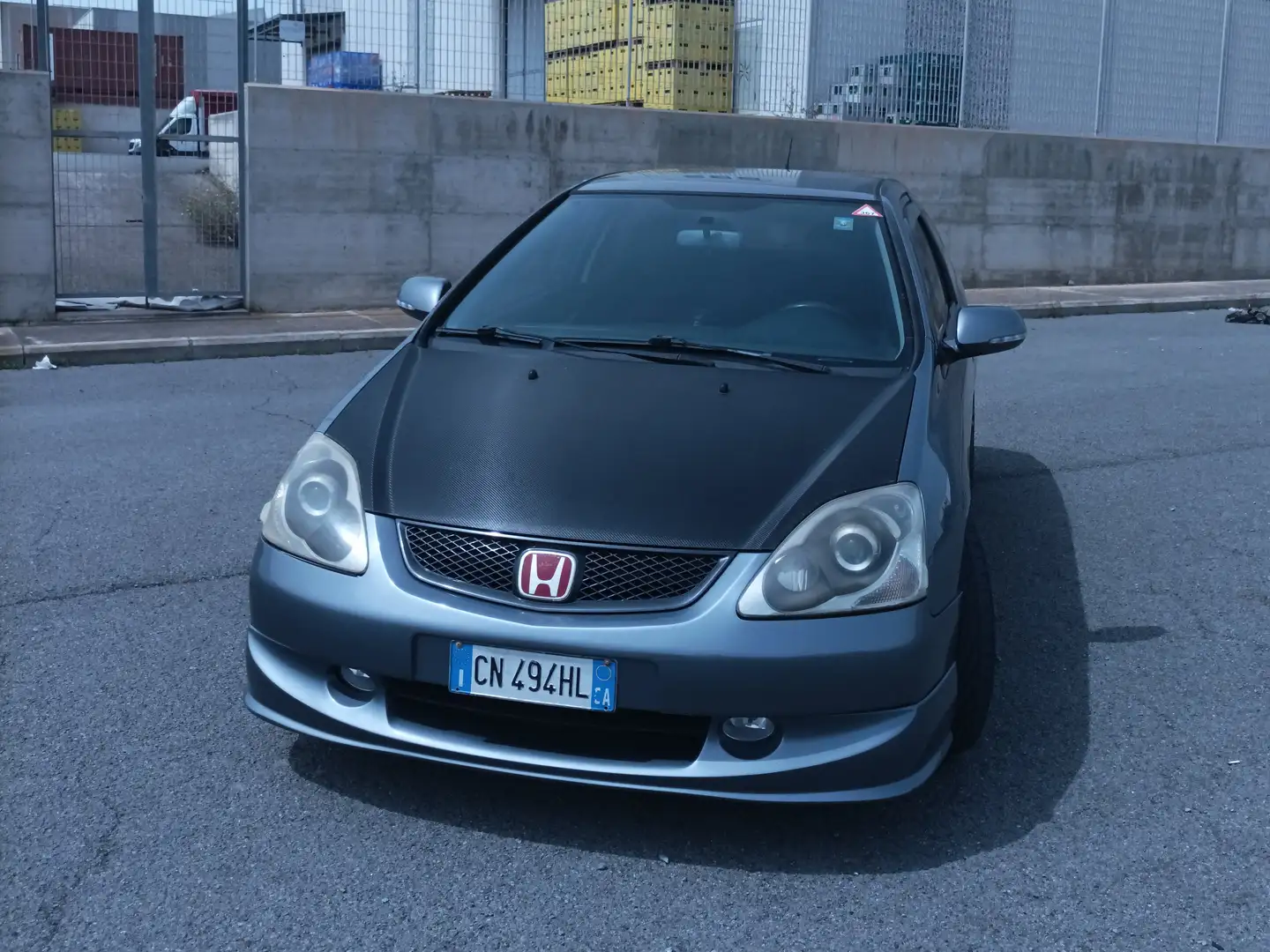 Honda Civic Civic VII 2005 3p 1.6 v-tec Sport Szary - 2